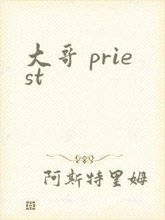 大哥 priest封面