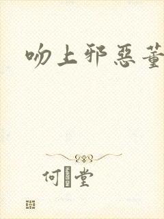 吻上邪恶董事长封面