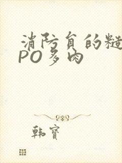 消防员的糙汉文PO多肉