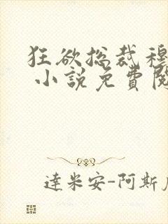 狂欲总裁穆非雪 小说免费阅读