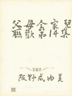 父母全家儿女大联欢第14集