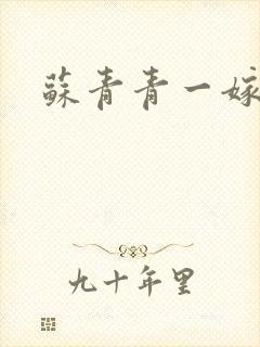 苏青青一嫁三夫