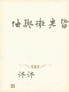 他与微光皆倾城