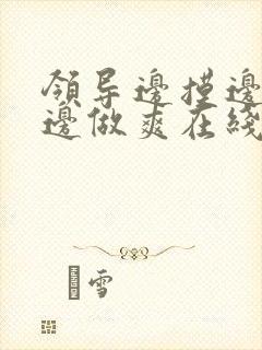 领导边摸边吃奶边做爽在线观看