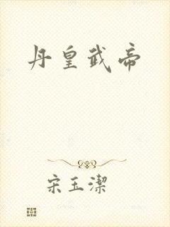 丹皇武帝封面