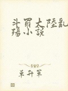 斗罗大陆乱世浮殇小说