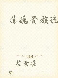 落魄贵族琉璃川封面