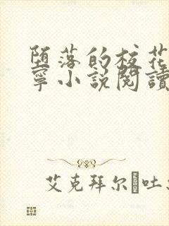 堕落的校花赵诗宁小说阅读封面