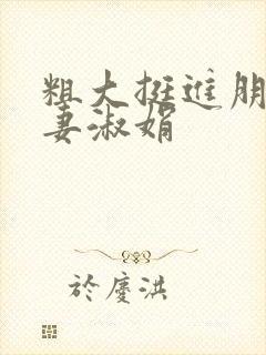 粗大挺进朋友人妻淑娟封面