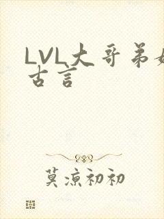 LVL大哥弟媳古言