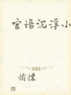 官场沉浮小说封面