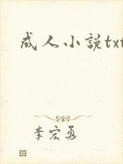成人小说txt
