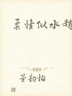 柔情似水赵雅儿