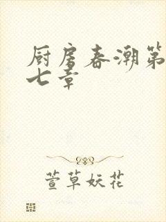 厨房春潮第三十七章