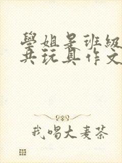 学姐是班级的公共玩具作文封面