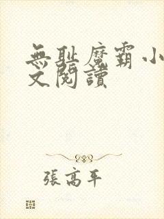 无耻魔霸小说全文阅读