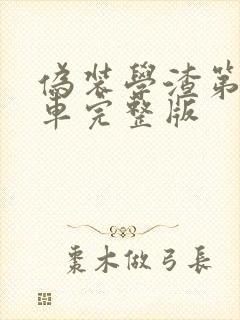 伪装学渣第一次车完整版