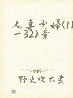 人妻少妇(11一32)章