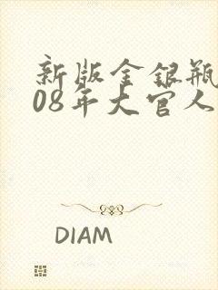 新版金银瓶2008年大官人封面