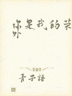 你是我的荣耀番外