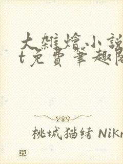 大杂烩小说txt免费笔趣阁