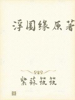 浮图缘原著小说