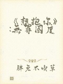 《想抱你》作者:无罪国度