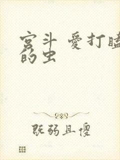 宫斗 爱打瞌睡的虫
