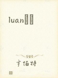 luanС˵封面
