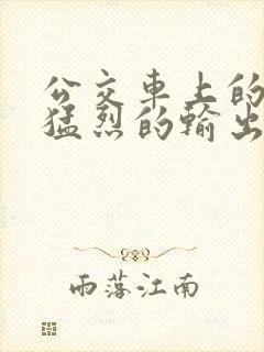 公交车上的诗请猛烈的输出阅读