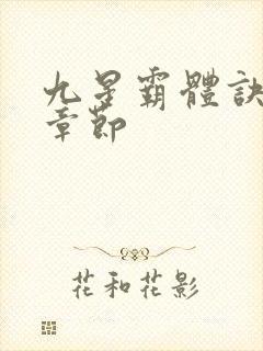 九星霸体诀最新章节