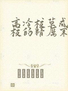 高冷校草成为全校的精厉寒小说封面