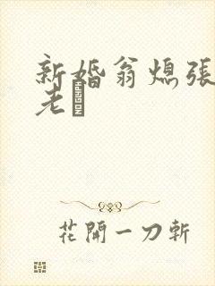 新婚翁熄张敏和老朳封面