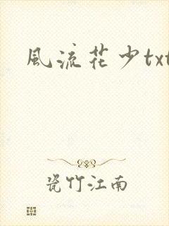 风流花少txt
