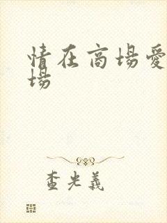 情在商场爱在官场封面
