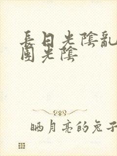 长日光阴乱作一团光阴