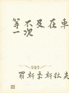 等不及在车里做一次