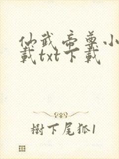 仙武帝尊小说下载txt下载