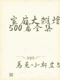家庭大杂烩小说500篇全集