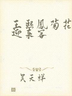 王熙凤菊花门初迎来客