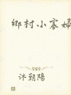 乡村小寡妇