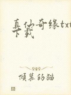 真仙奇缘txt下载