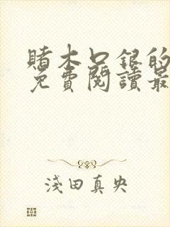 赌木口银的小说免费阅读最新封面