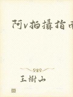 阿v拍摄指南封面
