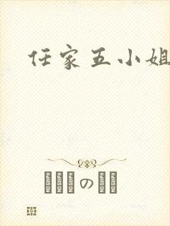 任家五小姐封面