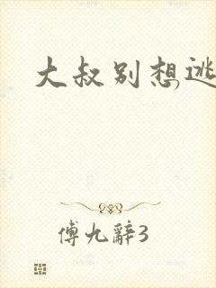 大叔别想逃封面
