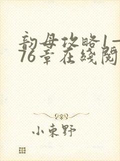 韵母攻略1—176章在线阅读