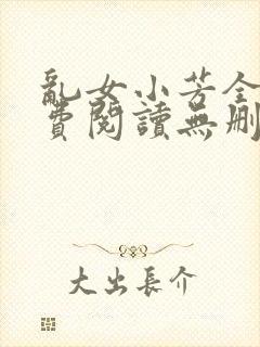 乱女小芳全文免费阅读无删减封面
