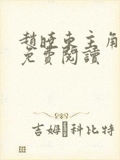 赵晓东主角小说免费阅读