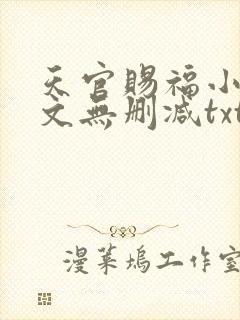 天官赐福小说全文无删减txt下载
